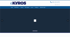 Desktop Screenshot of ekyros.com