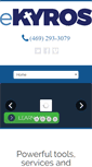 Mobile Screenshot of ekyros.com